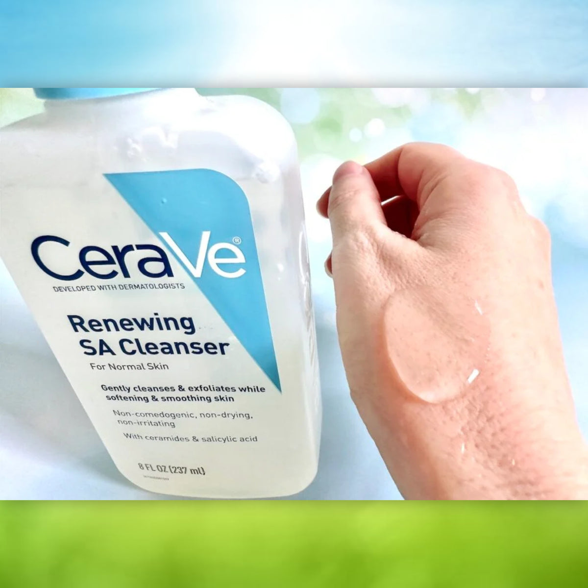 Cerave Renewing Sa Cleanser 237ml Skin Mart