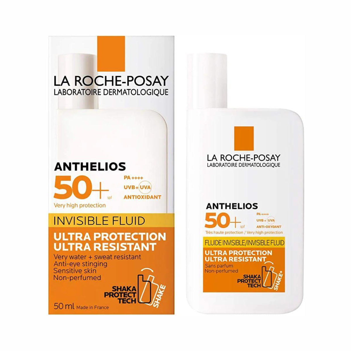 La Roche-Posay ANTHELIOS INVISIBLE FLUID FACIAL SUNSCREEN SPF 50 ...