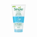 Simple Water Boost Micellar Gel Facial Wash