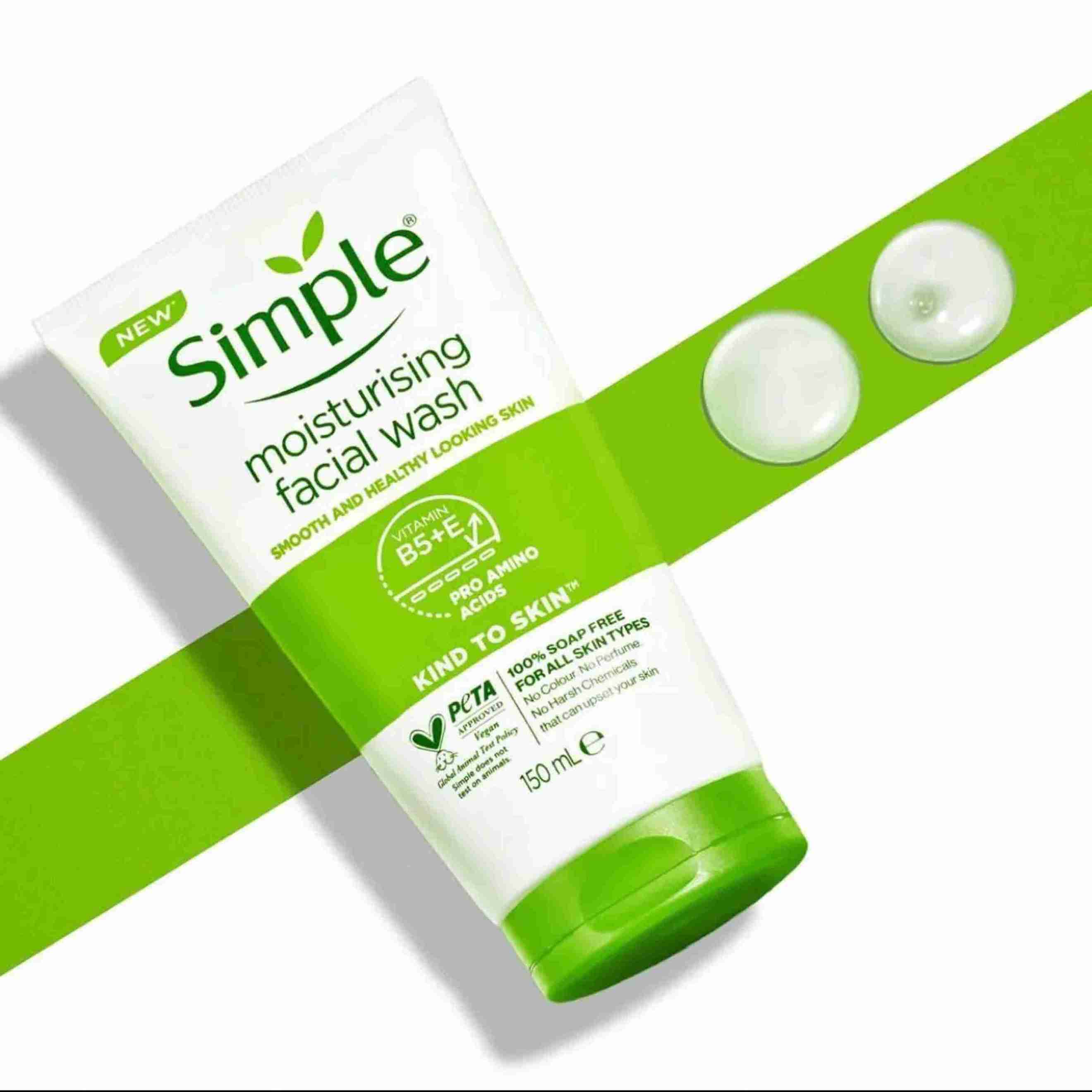 Simple Moisturising Facial Wash