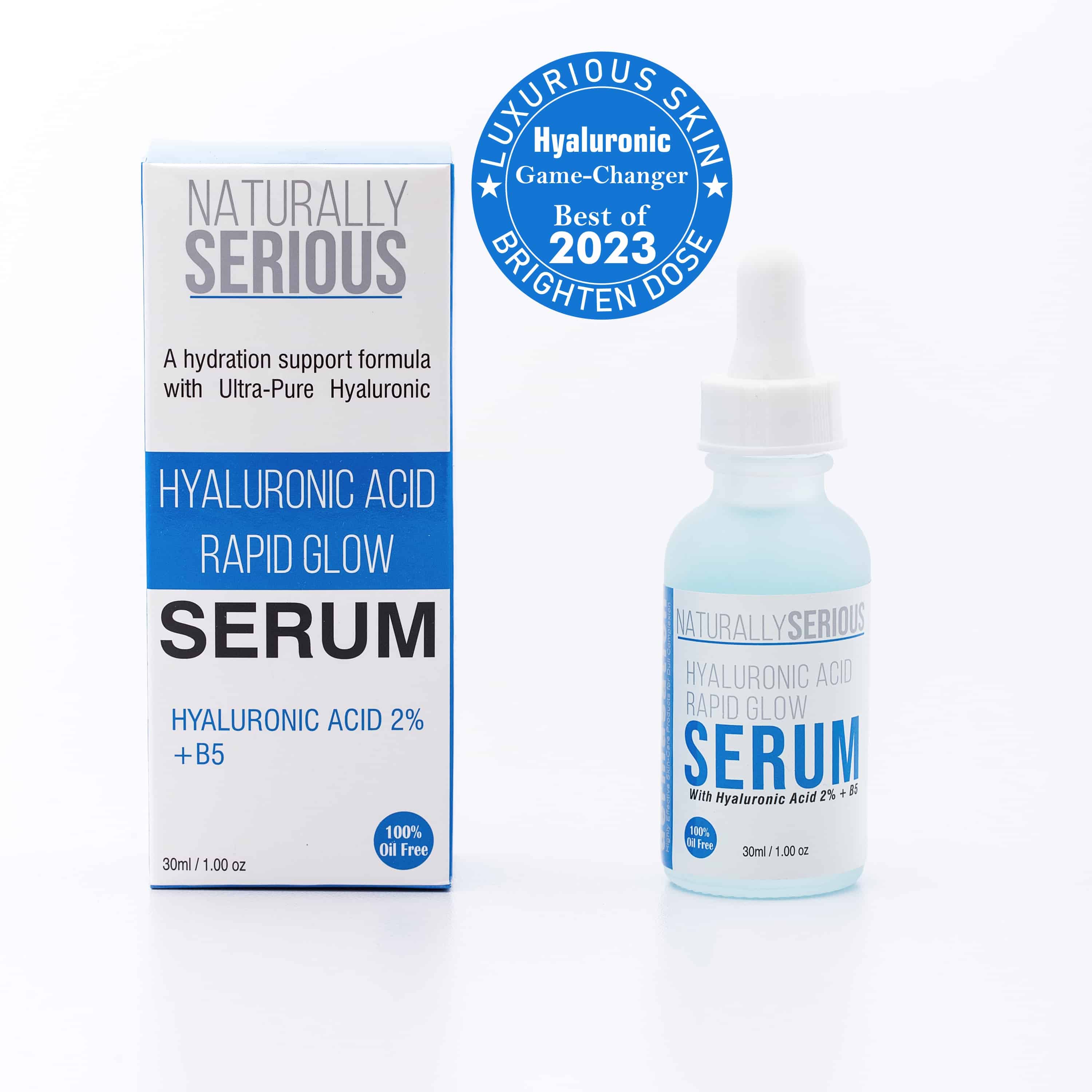 Naturally Serious Hyaluronic Acid Serum 30ML