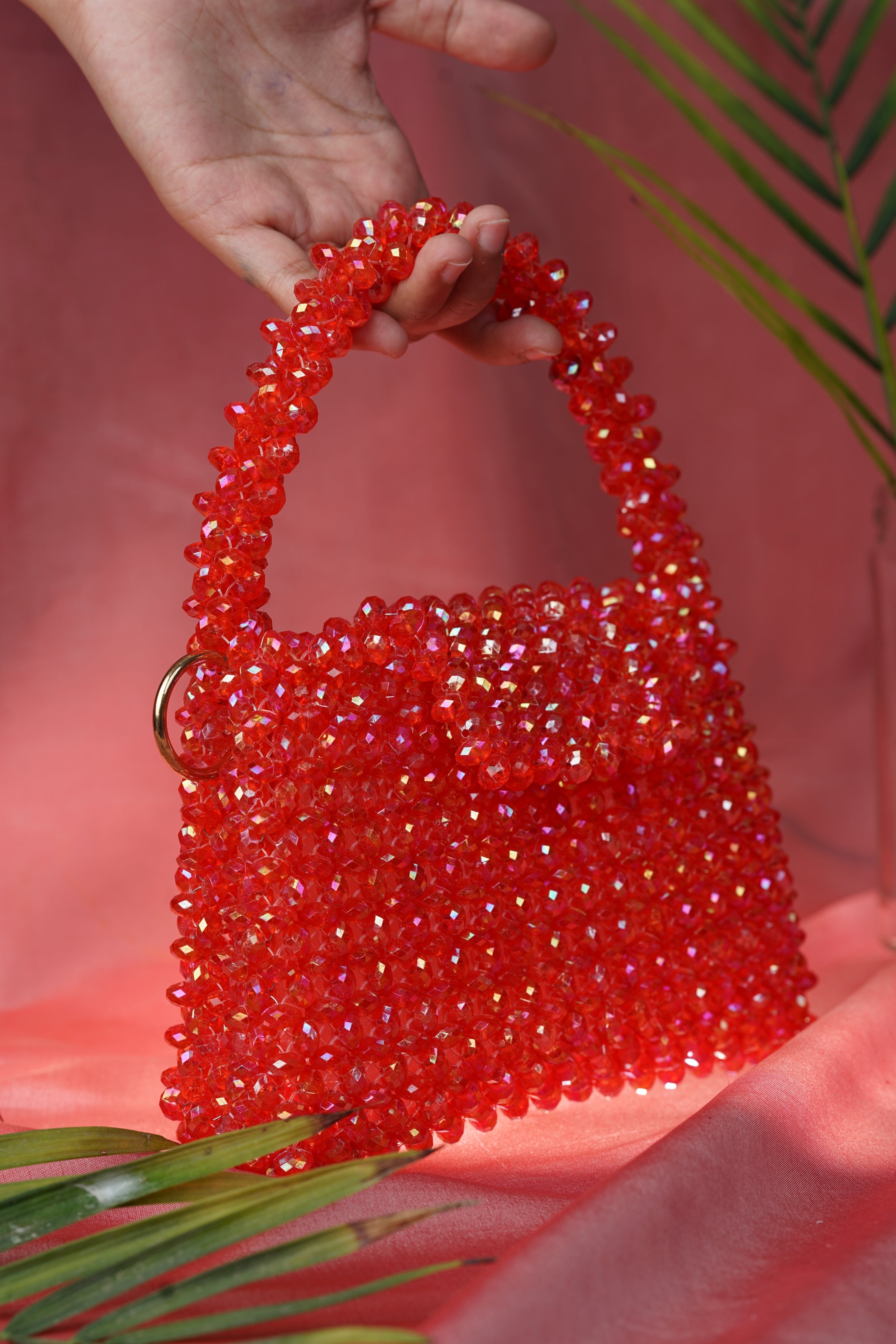 Crystal Mono Hand Bag