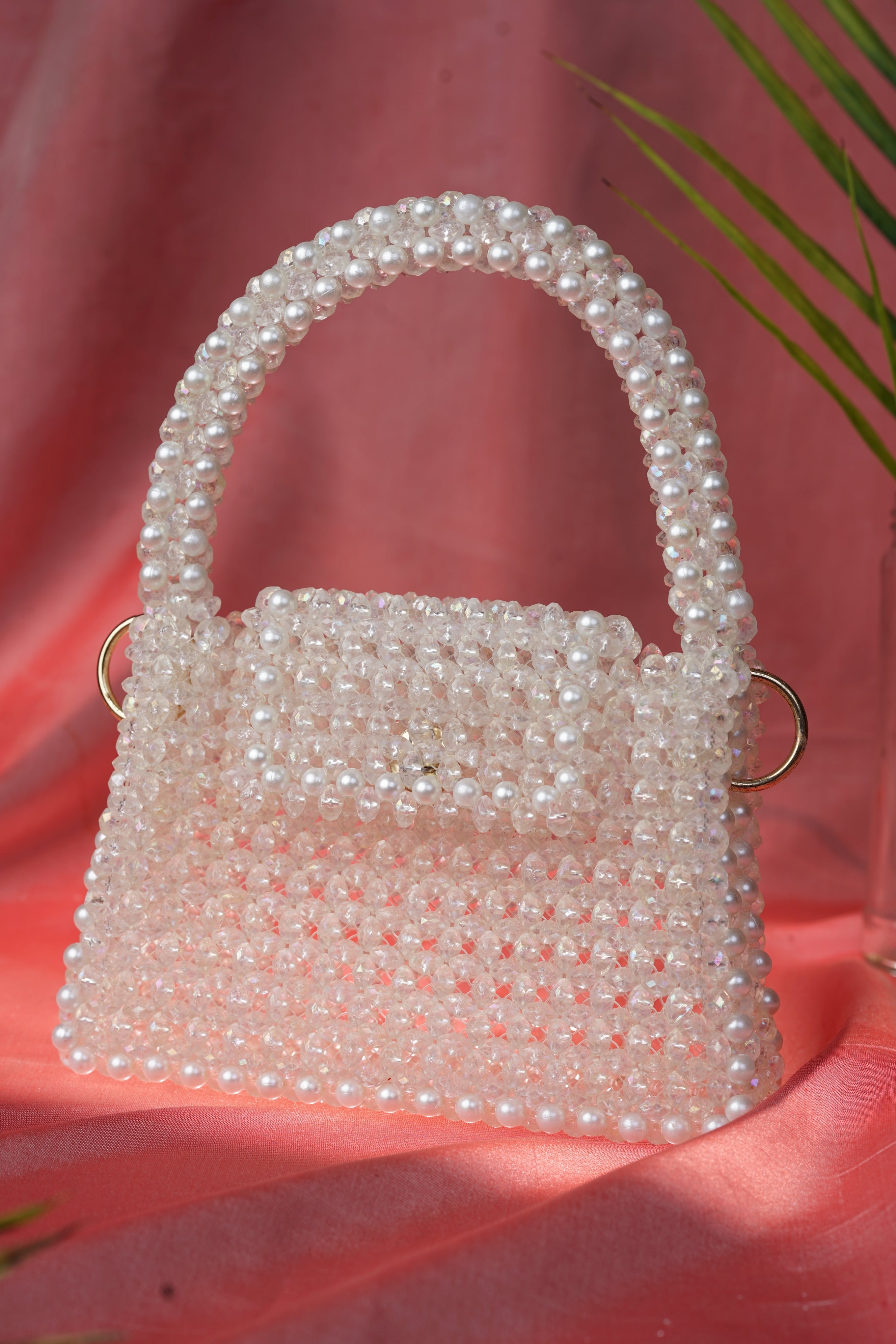 Crystal Mono Hand Bag