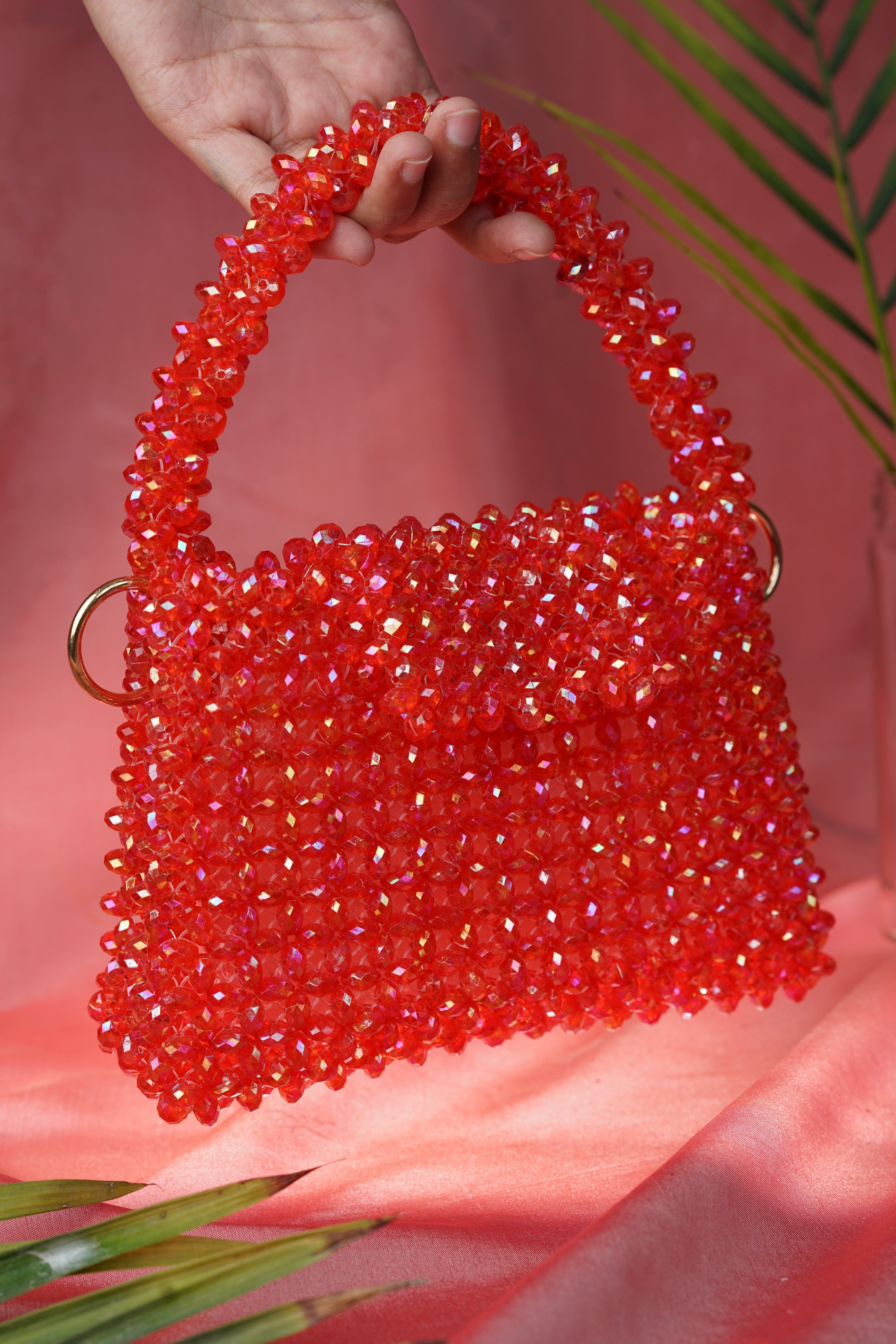 Crystal Mono Hand Bag