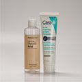 Cerave Acne Foaming Cream Cleanser 150Ml & DS Glycolic Acid 7% Toning Solution 266ML