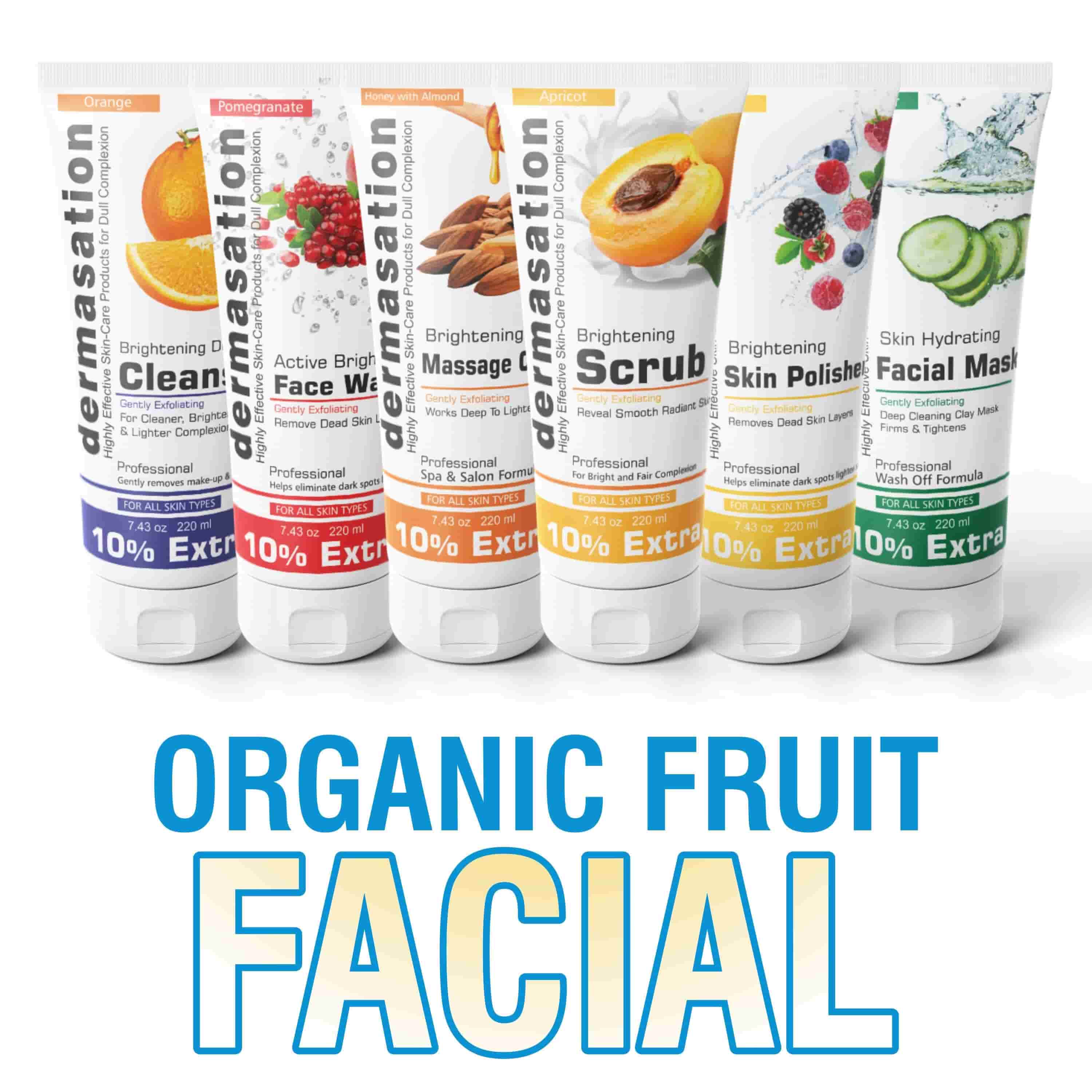 Organic Fruit Facial Kit 220g