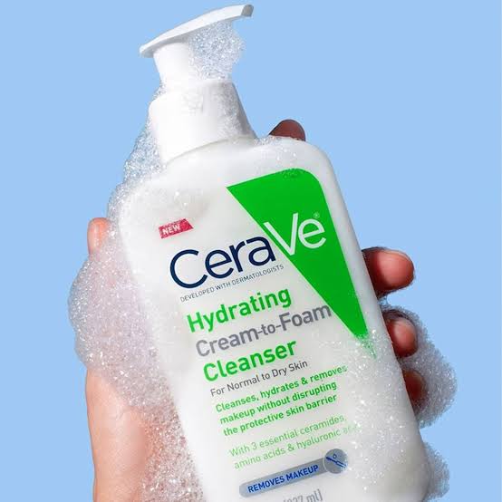 Cerave Hydrating Cream-to-Foam Cleanser 237 ML