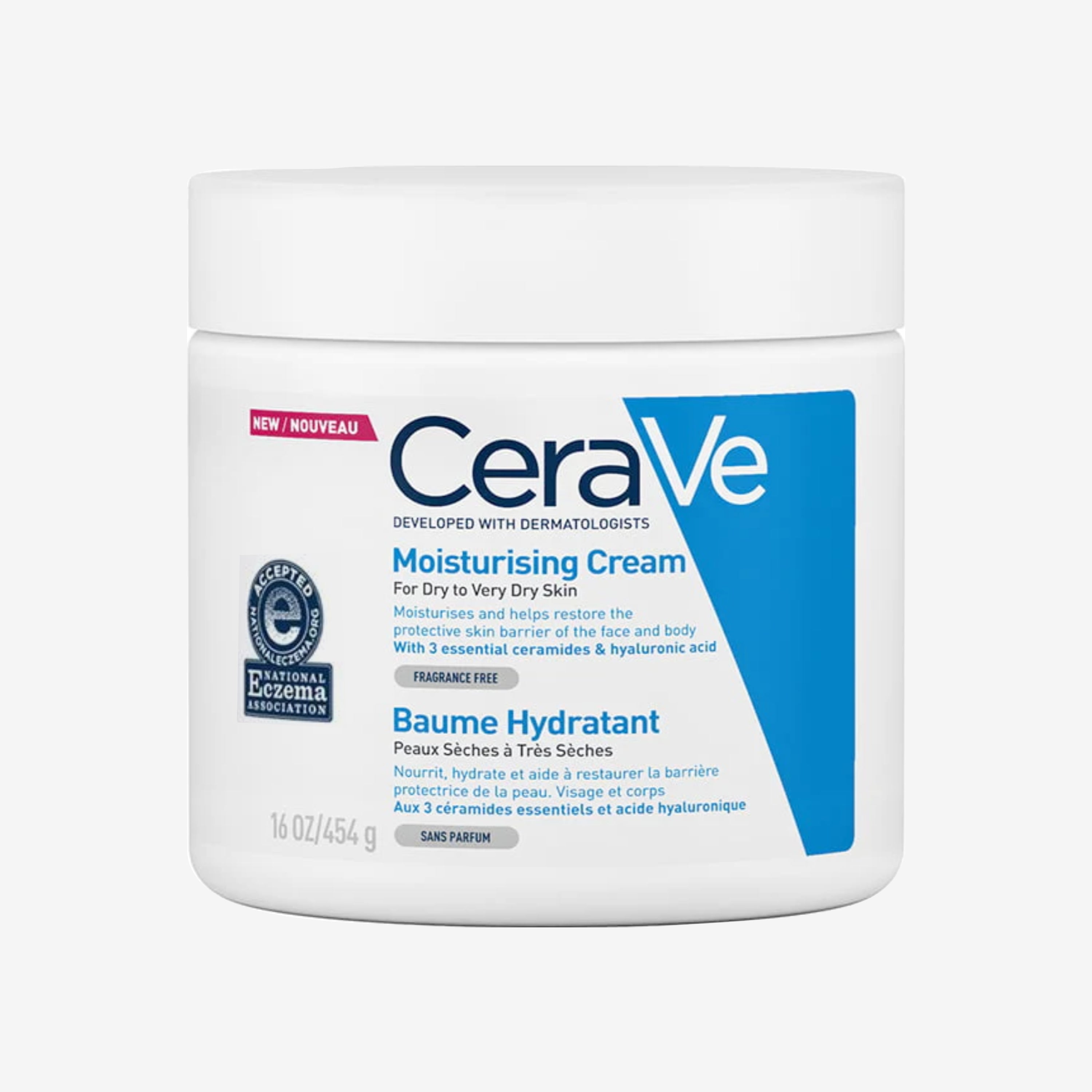 Cerave Moisturizing Cream 454g For Dry to Very Dry Skin